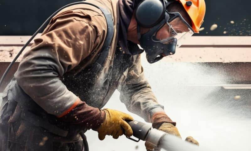 Industrial sandblasting brisbane