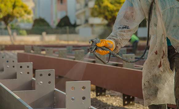 Sandblasting Brisbane project